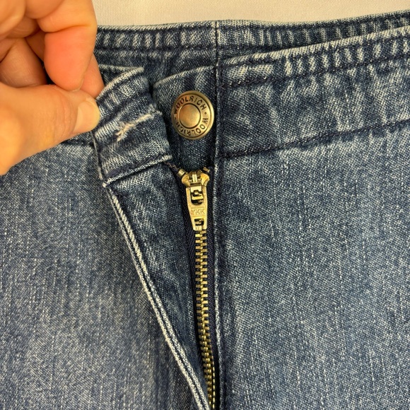 Woolrich Blue Cotton Denim Jean Shorts | Size 12 - Picture 4 of 7